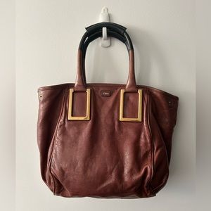 Brown Leather Chloé bag
